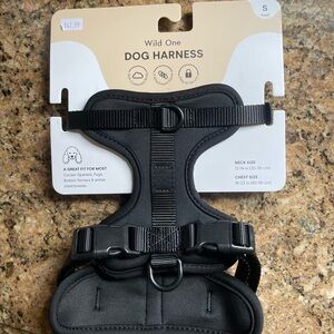 Wild One Dog Harness Black
